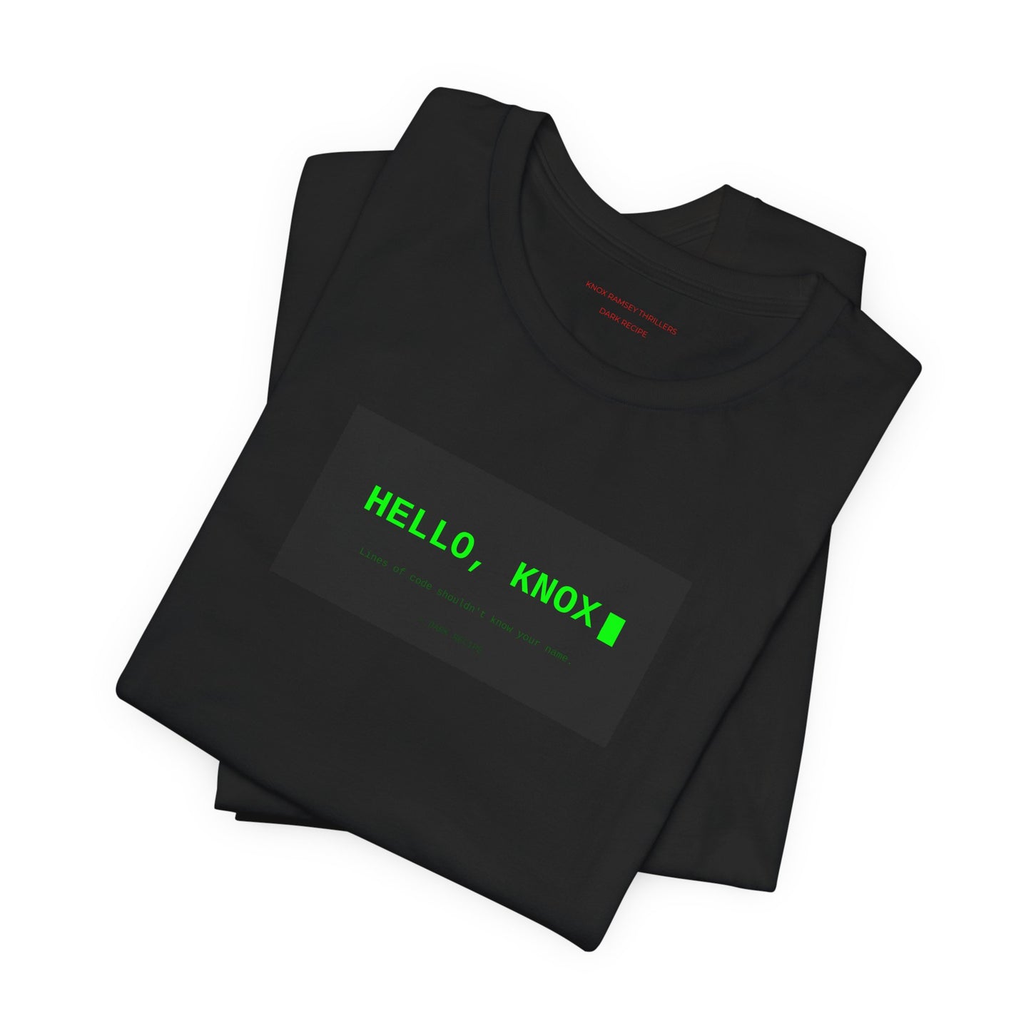 Knox Ramsey Official "Hello, Knox" Terminal Tee — Unisex Jersey