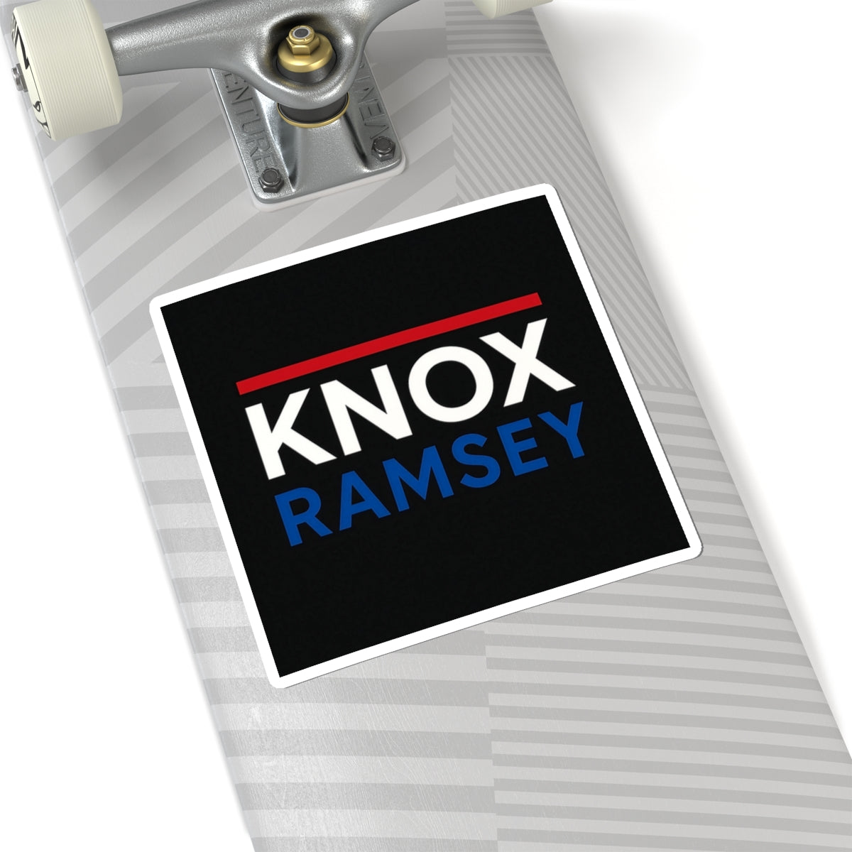 Knox Ramsey Official Logo Sticker — "The Logic of Liberty" Die-Cut Vinyl