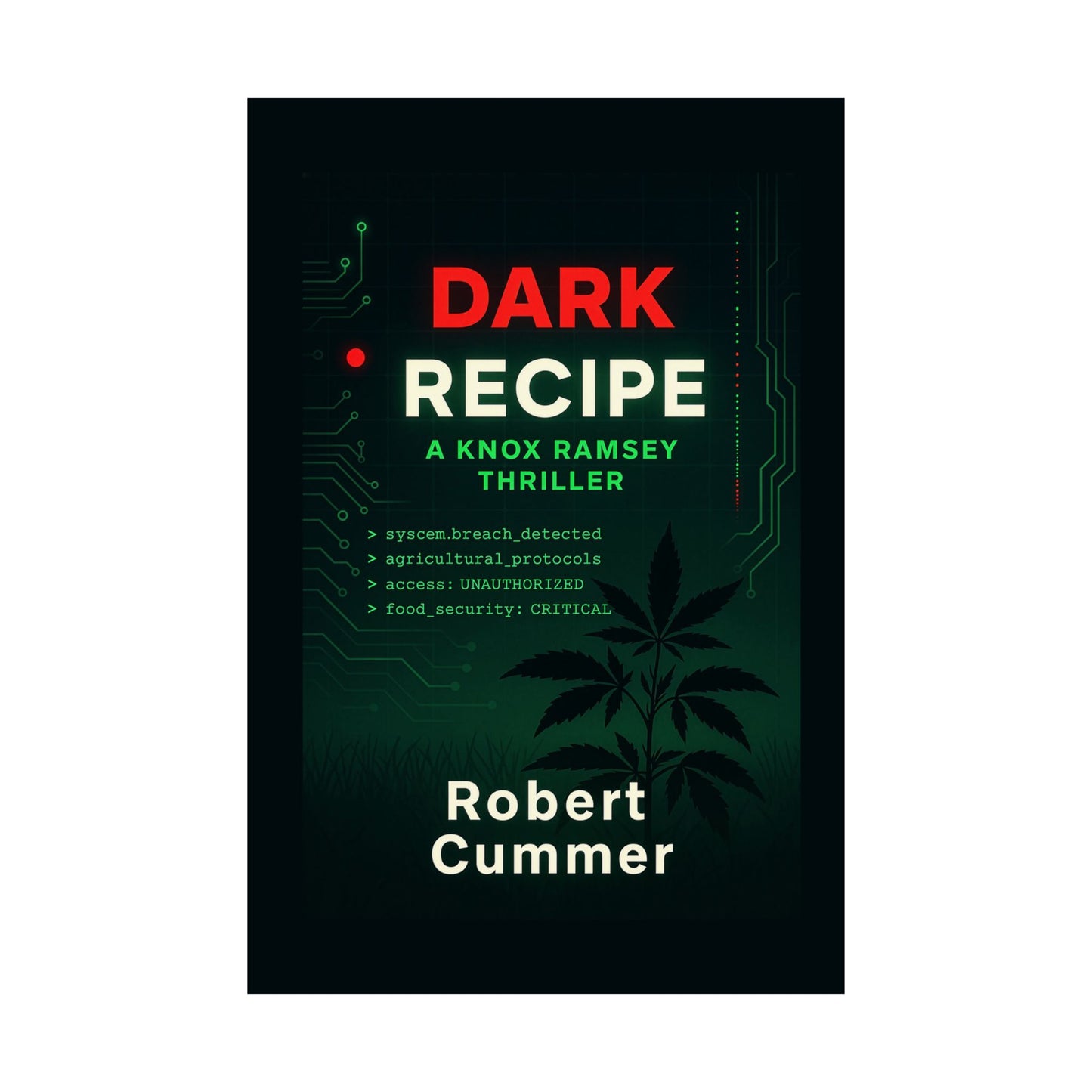 Dark Recipe" Official Premiere Poster — Matte Archival Print