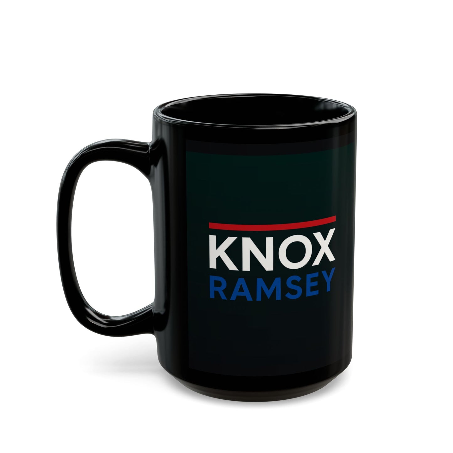 Knox Ramsey "Dark Recipe" Black Ceramic Mug