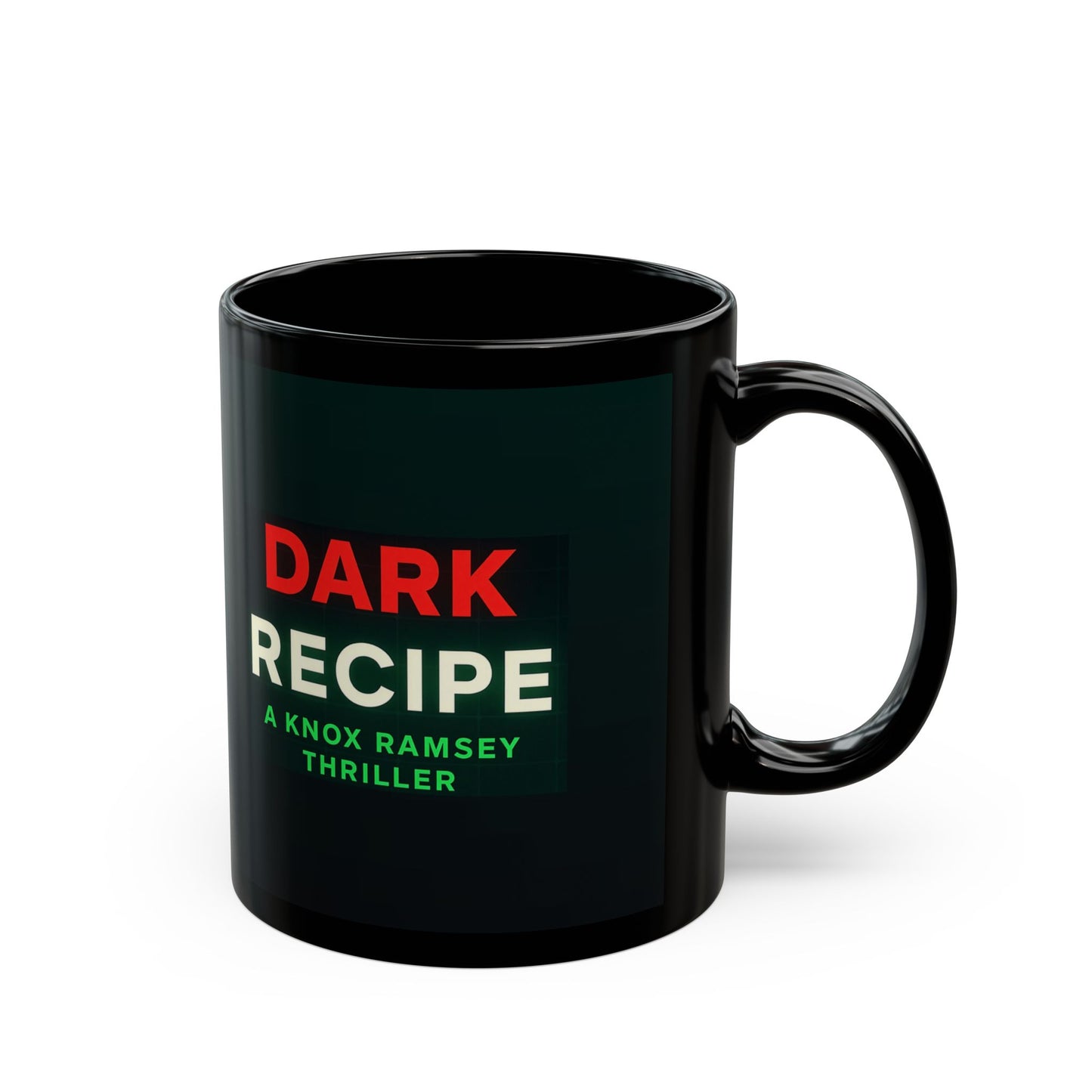 Knox Ramsey "Dark Recipe" Black Ceramic Mug