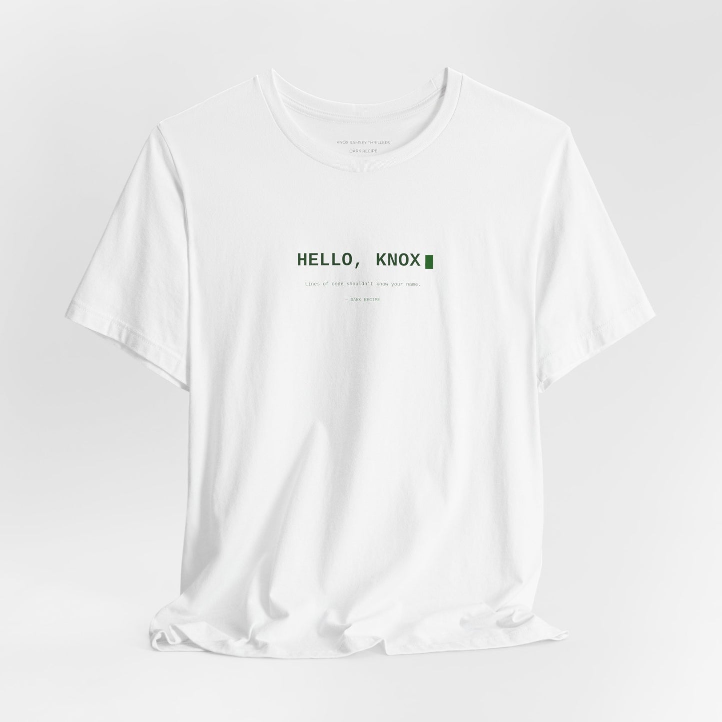 Knox Ramsey Official "Hello, Knox" Terminal Tee — Unisex Jersey