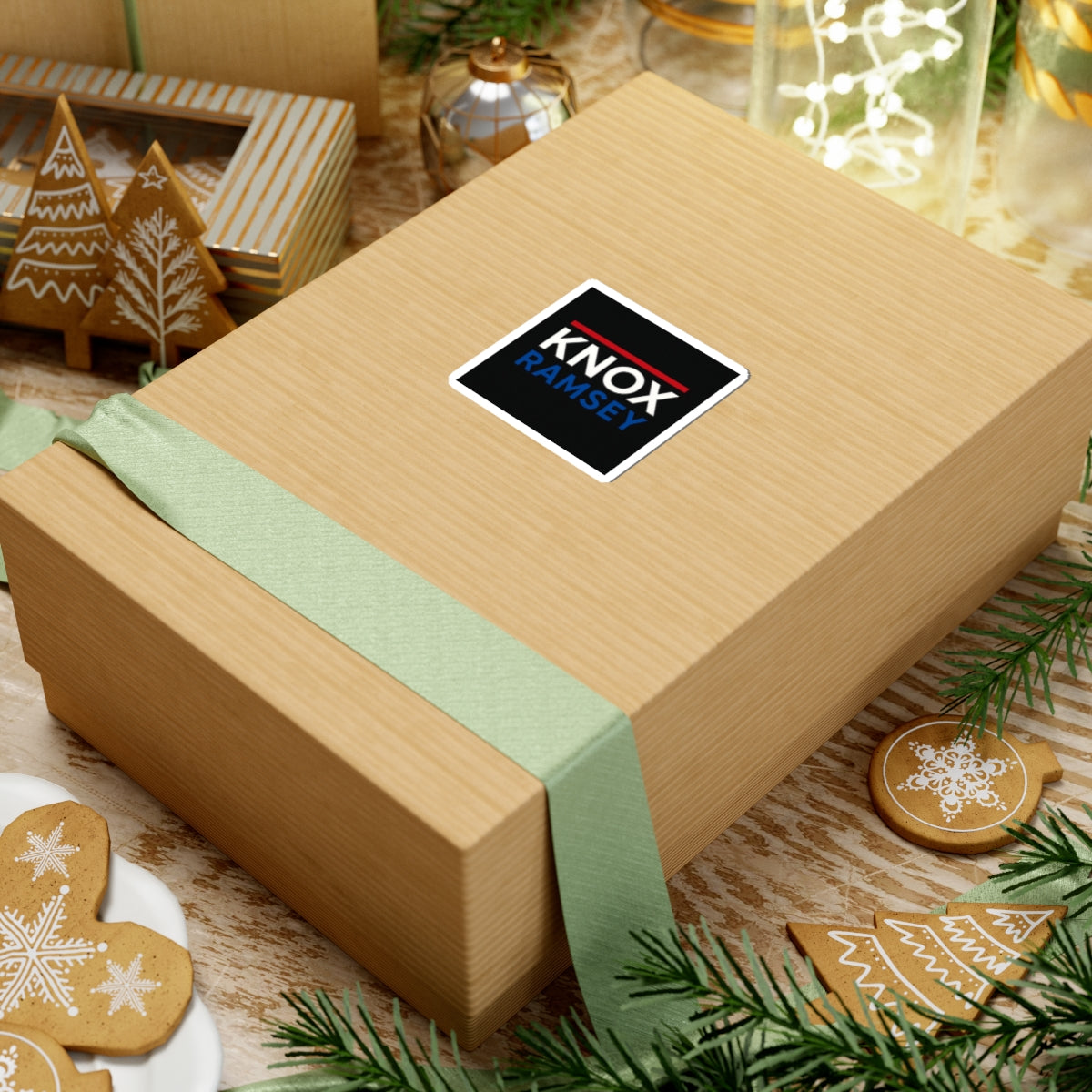 Knox Ramsey Official Logo Sticker — "The Logic of Liberty" Die-Cut Vinyl