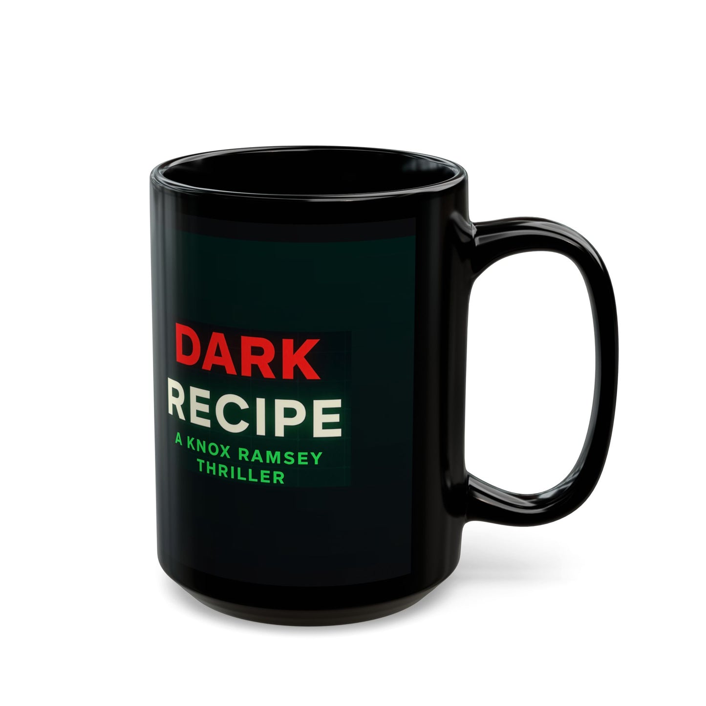 Knox Ramsey "Dark Recipe" Black Ceramic Mug