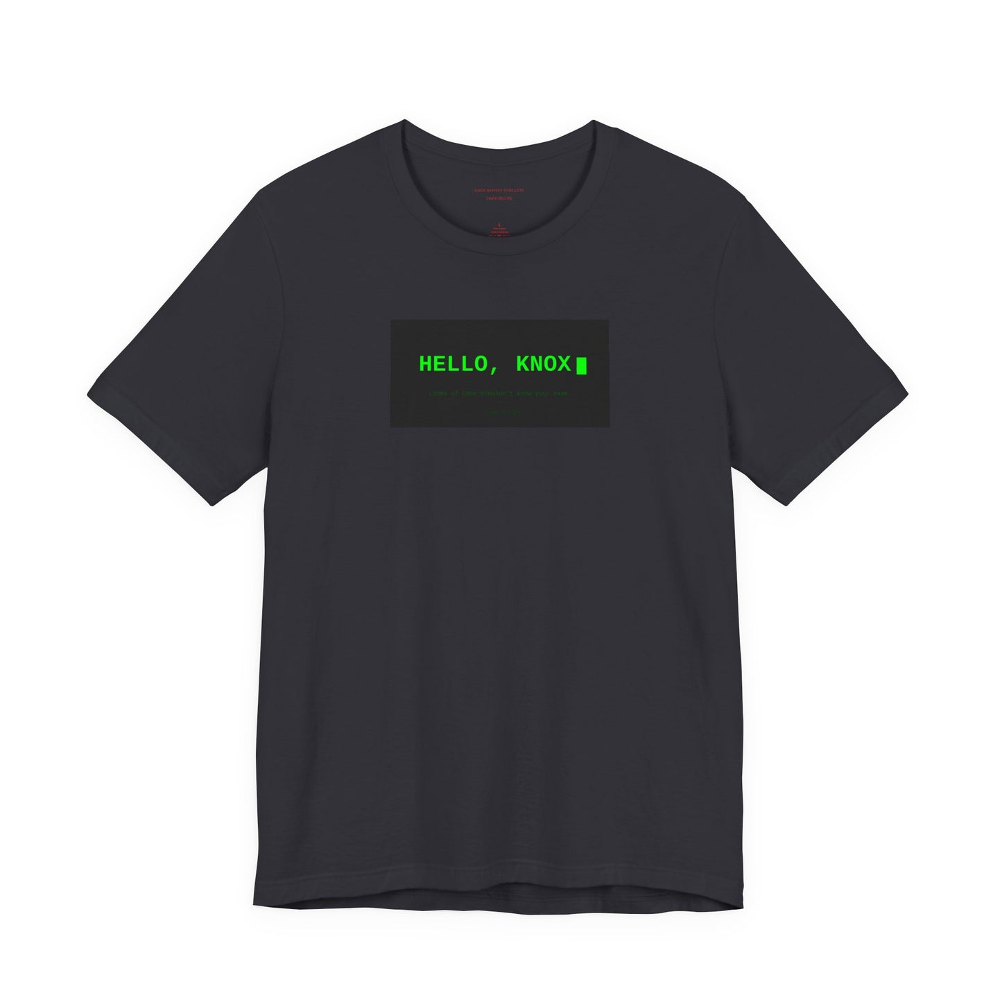 Knox Ramsey Official "Hello, Knox" Terminal Tee — Unisex Jersey