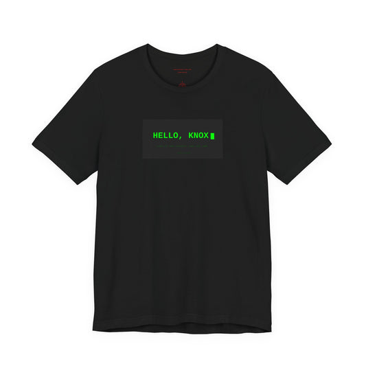 Knox Ramsey Official "Hello, Knox" Terminal Tee — Unisex Jersey