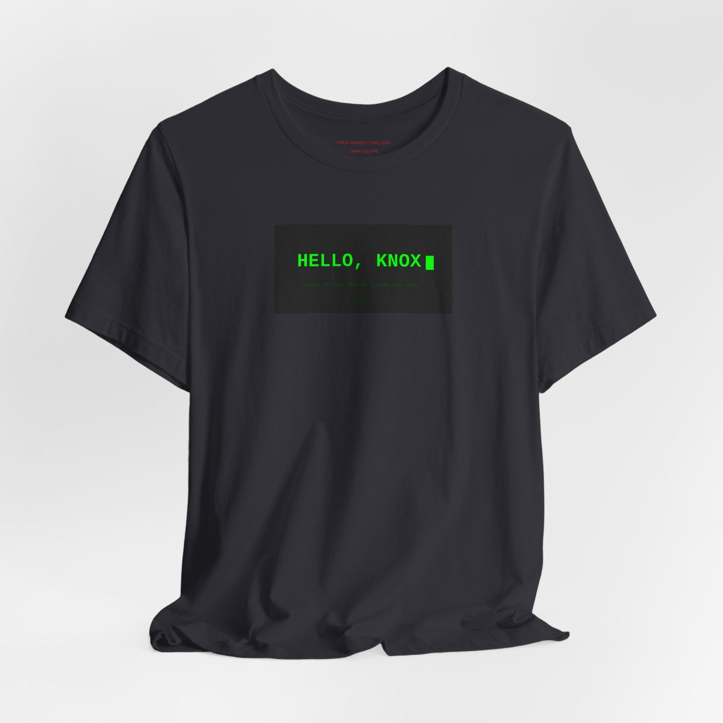 Knox Ramsey Official "Hello, Knox" Terminal Tee — Unisex Jersey