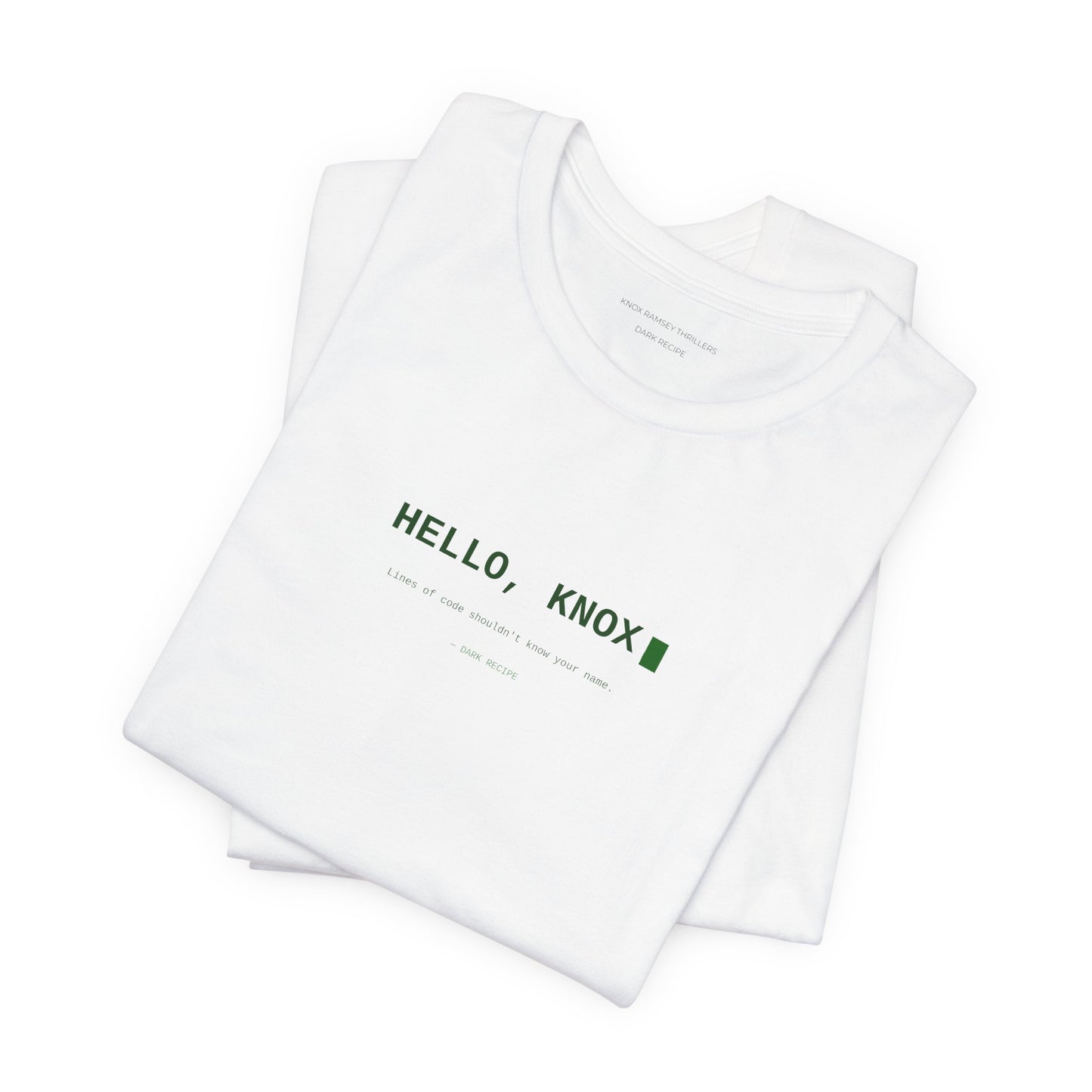 Knox Ramsey Official "Hello, Knox" Terminal Tee — Unisex Jersey